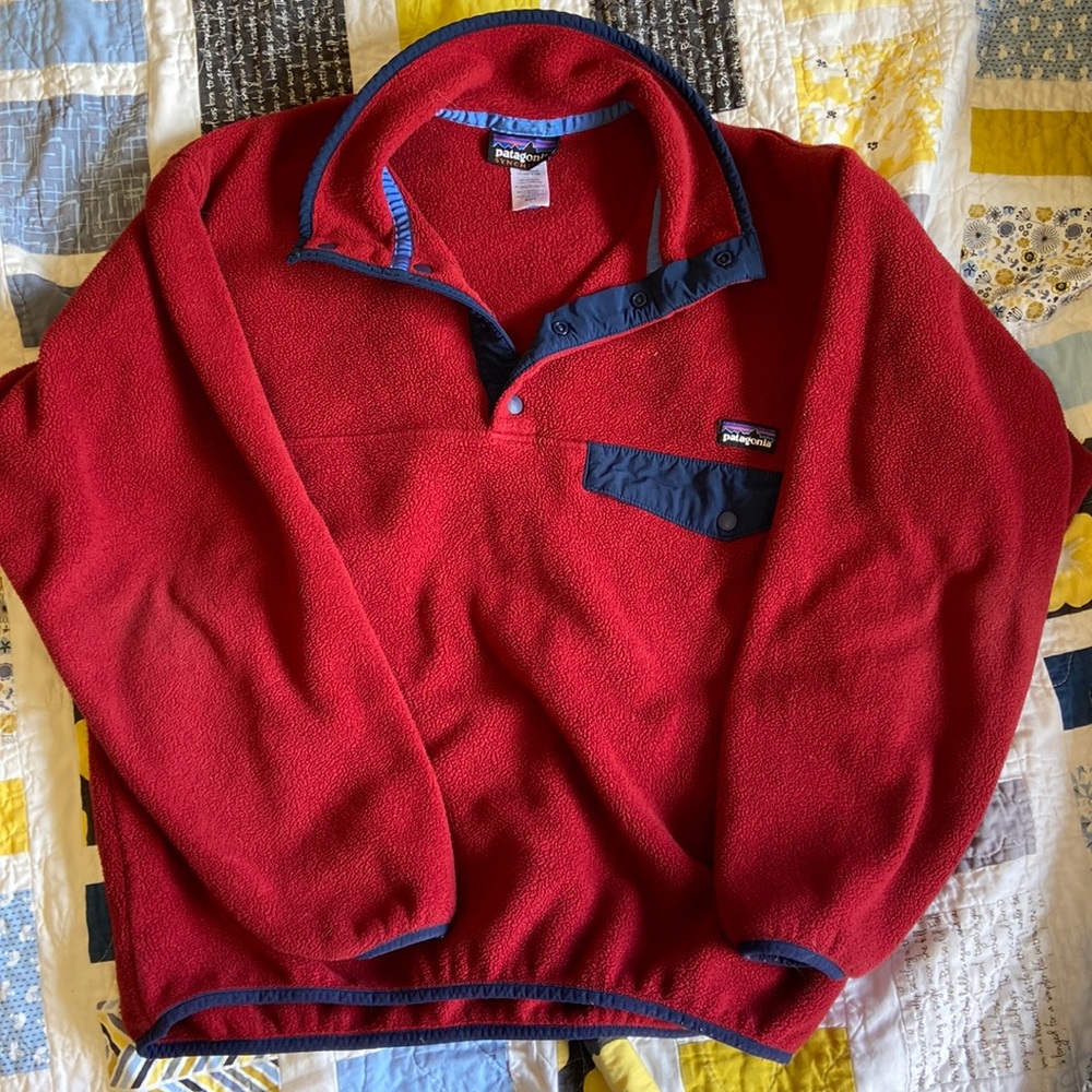 Patagonia Men’s Small Synchilla pullover